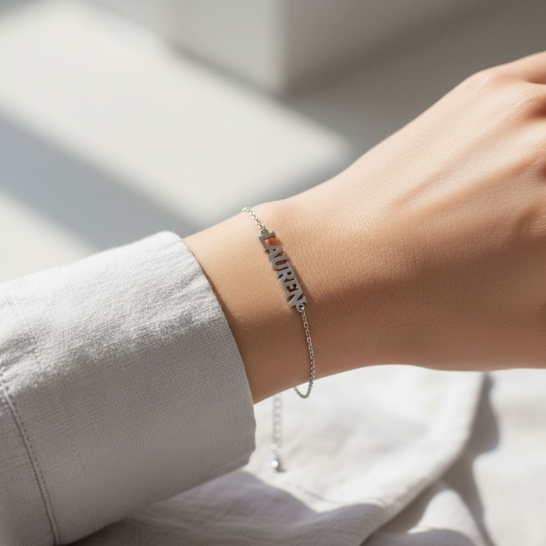 BRACELET PERSONNALISÉE PRÉNOM FRANÇAIS
