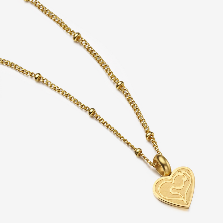 Collier Cœur Maman