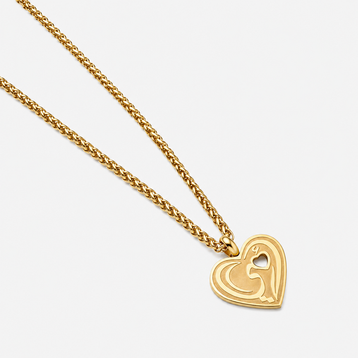 Collier Double Cœur - Oumi