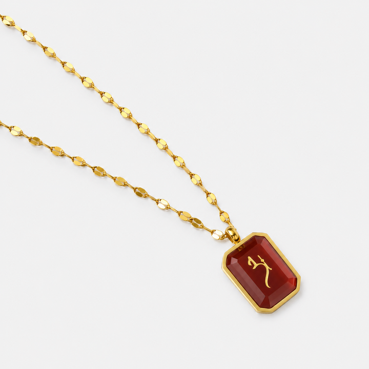 Collier Amour – Pierre Agate