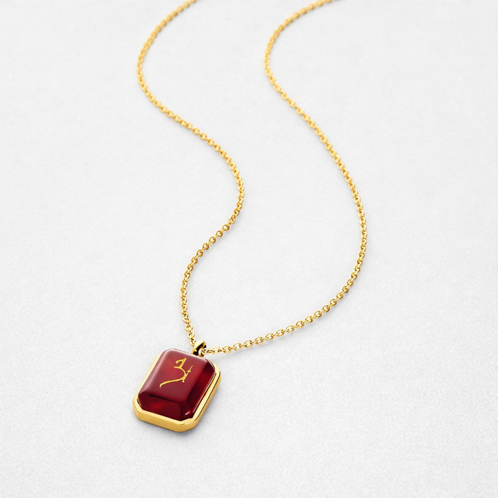 Collier Amour – Pierre Agate