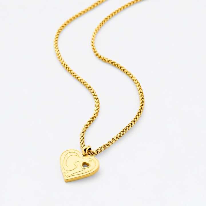 Collier Double Cœur - Ummi