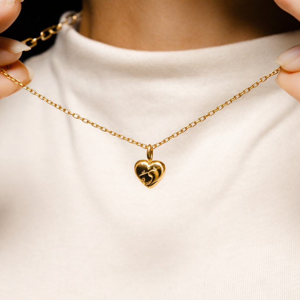 Collier Cœur Sister | Ma soeur