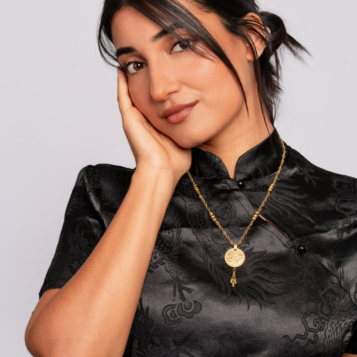 Collier Vintage Amour | حب