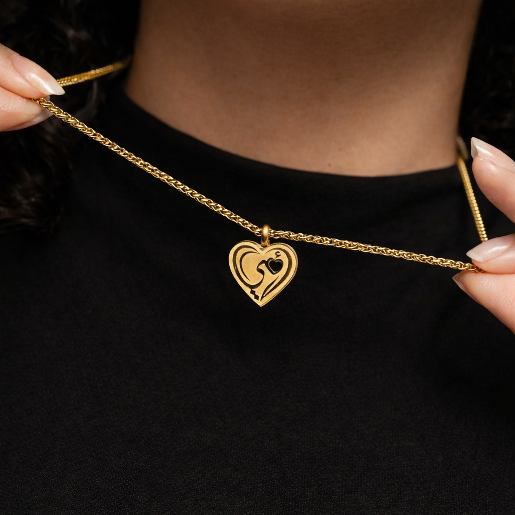 Collier Double Cœur - Ummi