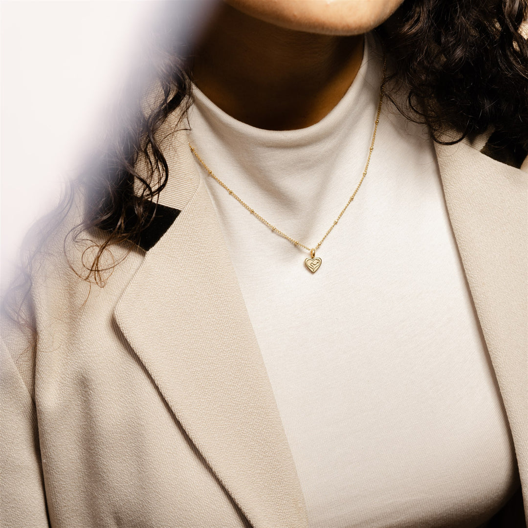 Collier Cœur Maman