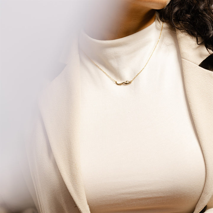 Collier Amour Calligraphie