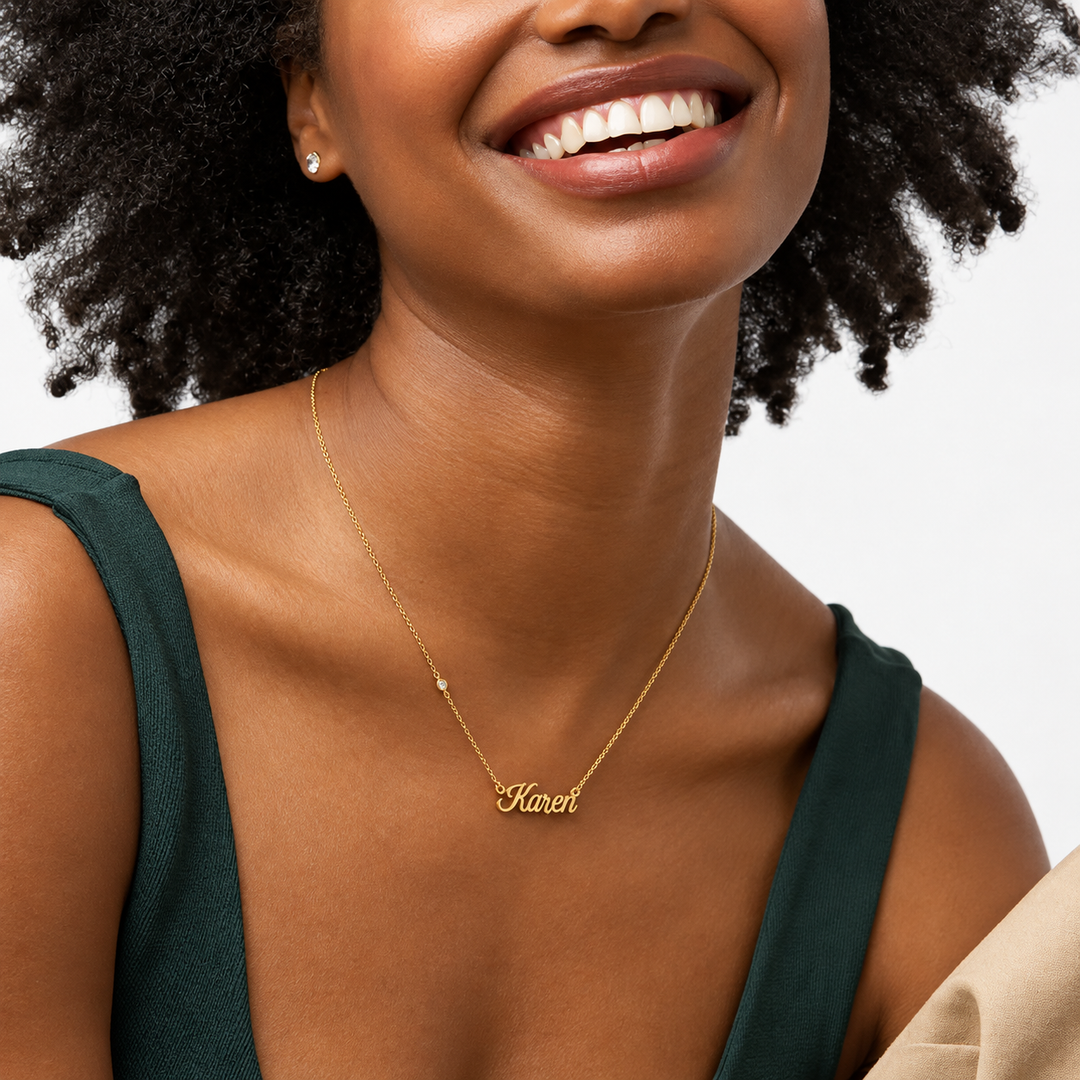 Collier Prénom Script