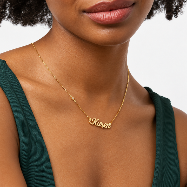 Collier Prénom Script