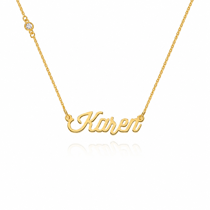 Collier Prénom Script
